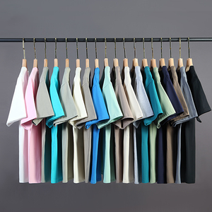 Camiseta de Hombre Lisa 100% Algodón OEM, Superventas, con Impresión de Logotipo DTG Personalizada, Cuello Redondo, Corte Regular, para Reventa en Línea - Product Image 1