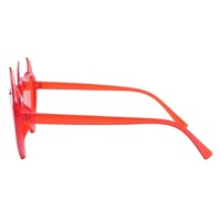 Lunettes de soleil unisexes en forme de cœur avec cornes de diable, style rétro, protection UV400, pour l'été, CHROME HEART HALLOWEEN pour enfants