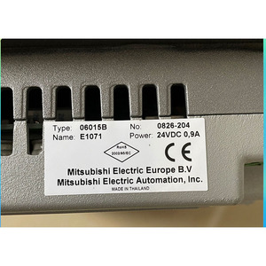 Controlador táctil E1071 06015B para electrónica industrial Beijer, carcasa de aluminio, puertos RS232 COM, entrada de 24 V CC - Product Image 2