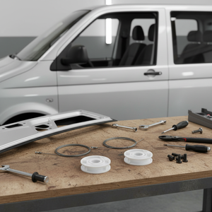 Juego de reparación de cables y poleas para VW Transporter T5 (envío desde el fabricante de Turquía) Código de producto: DLR2310 - Product Image 3