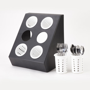 Boîte à mouchoirs multi-usages avec tube d'aspiration – <span class=keywords><strong>Sans</strong></span> perçage, style moderne et minimaliste pour les cafés et salons de thé - Product Image 4