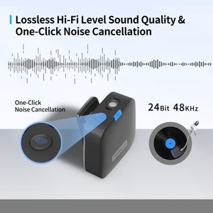Microphone à condensateur sans fil 2,4 G à fixation magnétique double mode, suppression du bruit, professionnel, TDS8, boucle en temps réel - Product Image 3