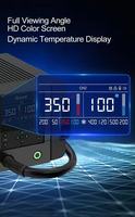 Station de dessoudage à air chaud intelligente Quick 861PRO, antistatique, 1300W, pour la réparation de la carte mère de téléphone portable, outil de soudage de circuits imprimés