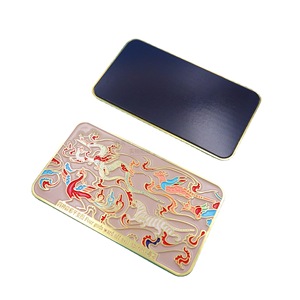 Imán creativo de metal para nevera, aleación rectangular, diseño de animales dorados, decoración del hogar para el Año Nuevo Chino, 1 unidad - Product Image 5