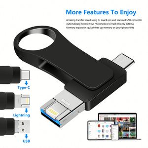แฟลชไดรฟ์ USB 2.0 ความจุ 8g 16g 32g 64g พร้อมโลโก้สั่งทำพิเศษ ตัวเรือนทำจากพลาสติก ABS หรือโลหะ มีแผงวงจรพิมพ์ขนาดเล็กอยู่ภายใน - Product Image 2