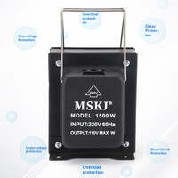 Transformador Monofásico TC Power de 60Hz, Doble Bobinado, Reductor de Voltaje de 220V a 110V, Modelo TC-500VA para Japón y Estados Unidos