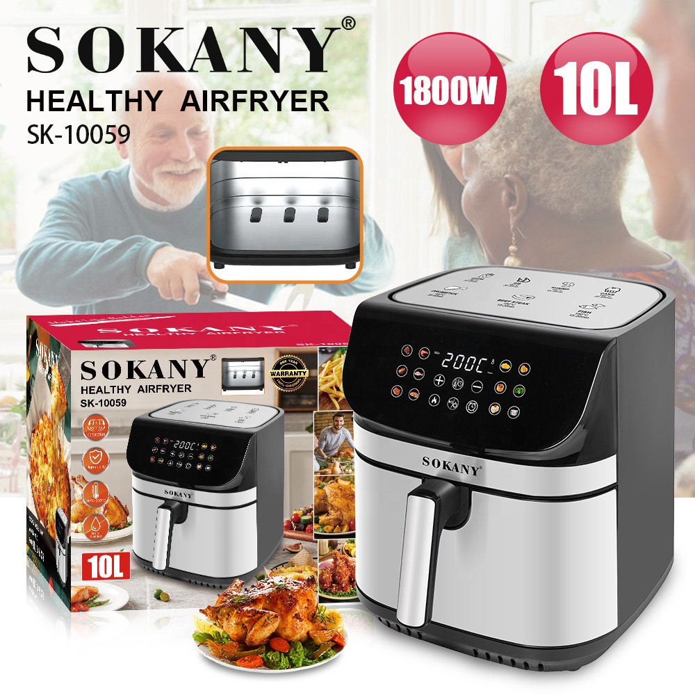 SOKANY Big Capacity  Air Fryer  Oven
