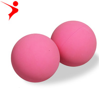 Matériau en caoutchouc personnalisé de haute qualité Taille officielle 6cm Vente chaude Balle de squash personnalisée