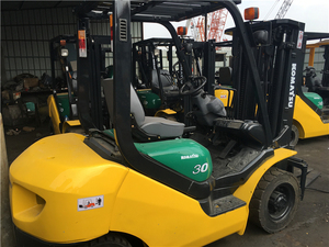 Heavy Duty Big Ton Komastu Forklift 3 Ton Used Diesel Forklift FD30 3 Ton Diesel Internal Combustion Forklift with side shift - Product Image 3