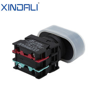 XDL21-EB9325 IP65 Tombol Tekan Saklar Ganda 10A 220V Stop Start untuk Mesin Peralatan