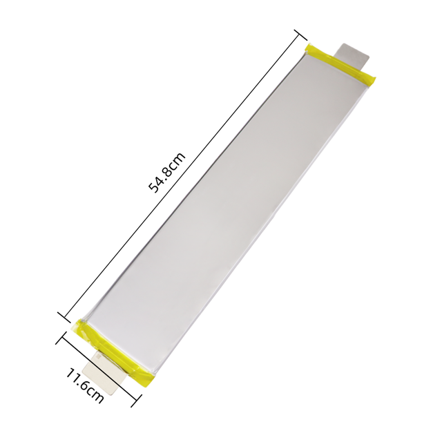 Ganfeng 123ah NMC Lithium Ion Cells 3.7V 123AH Semi-solid Battery Rechargeable 123A Pouch Cells