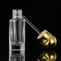 Nouvelles Bouteilles en Verre Octogonales de 3ml, 6ml, 12ml pour Huiles Essentielles avec Bouchon Métallique, Bouteilles de Sérum pour Soins de la Peau et de Parfum Atar