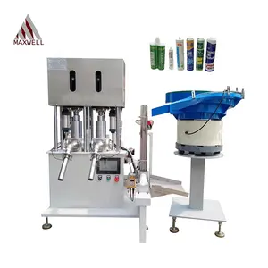 Manual Semi Automatic Silicone Sealant Cartridge Filling Machine For Acid Neutral Polyurethane PU MS Grease 350ml