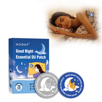Patchs de sommeil personnalisables à la formule d'huiles essentielles Good Night, autocollants antidérapants, durée de conservation de 3 ans, pour adultes, favorisant le sommeil et le repos quotidien