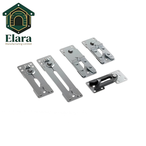 Conector de Muebles Encajables, Bisagra Metálica en Forma de Boca de Cocodrilo, Conector para Sofás, Conector para Secciones de Cama - Product Image 1