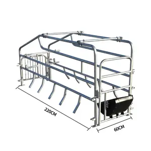 Pig Farrowing Crate Pig Breeding Equipment Sows Cage Gestation Crate