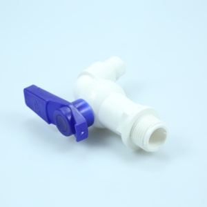 PVC White Garden Faucet Washing Machine Health Water <strong>Taps</strong> Plastic Bibcock Pipe Fittings Water Tapdoblue Faucet <strong>Angle</strong> Valve - Product Image 4