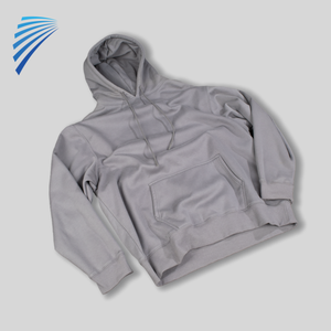 Pull-over ample en tissu polaire avec logo personnalisé du fabricant Sweat à capuche 100% coton de haute qualité pour hommes - Product Image 2