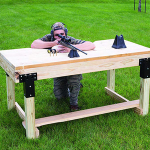 Raised Hunting Blind Steel 4x4 Straight Elevator <strong>Brackets</strong> Children <strong>Swing</strong> <strong>Brackets</strong> - Product Image 6