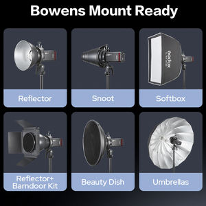 Support de flash pour appareil photo <span class=keywords><strong>Godox</strong></span> S3 Speedlite de type S, monture Bowens pour <span class=keywords><strong>Godox</strong></span> V1 AD200Pro AD400Pro AD200 <span class=keywords><strong>V860II</strong></span> TT685 TT600 TT350 - Product Image 4