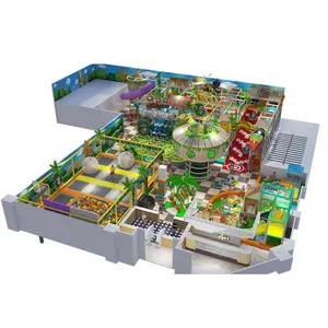 Vasia Huge Indoor Playground Slides Trampoline Theme Park Child Amusement For Fun-Filled