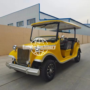 Coche de turismo eléctrico de 8 plazas para vehículos clásicos de China para transporte de turistas - Product Image 1