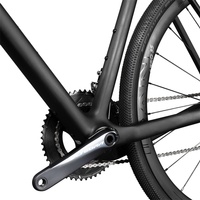 Cadre de vélo de gravier ICAN Super Light Carbon Xgravel avec frein à disque et pneus 700*40C