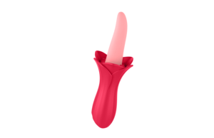 Jouets sexuels pour adultes pour femmes, en silicone imperméable, rose, langue qui lèche le clitoris, érotique - Product Image 4