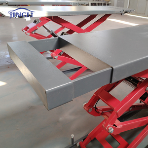 Elevador de Tijera Hidráulico de Doble Cilindro JINGLI JL300D de Dos Postes, 4000 kg de Capacidad de Elevación, para Montaje en Suelo, Marca Shandong - Product Image 4