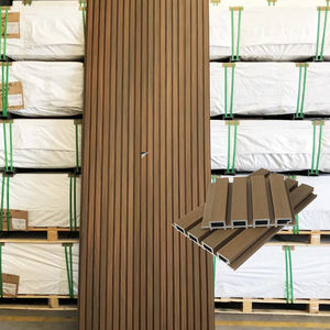 Panel de Pared WPC con Luz LED de Fácil Instalación para Exteriores, Decoración de Pared WPC, Panel de Pared <span class=keywords><strong>Exterior</strong></span> WPC, <span class=keywords><strong>Madera</strong></span> para Exteriores, <span class=keywords><strong>Precio</strong></span> de Fábrica - Product Image 4