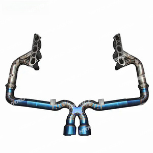 Système d'échappement sport en titane haute performance Catback pour 991 GT3/RS et 991.2 GT3/RS Ensemble de tuyaux d'échappement - Product Image 1