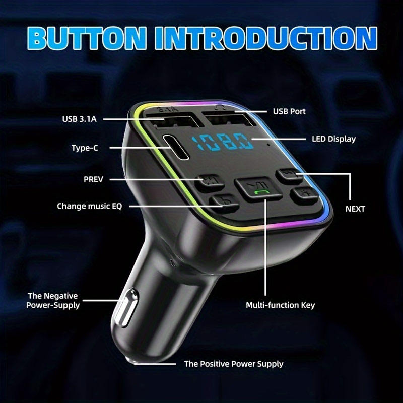 Memory Stick Charger Imountek Car Wireless Fm Transmitter Fast Usb