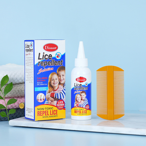 プロのシラミ忌避スカルプヘアトナーペパーミント & 魔女ヘーゼルエキスヘアマッサージャー頭皮栄養ケアソリューション - Product Image 1