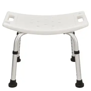 כיסא גלגלים גלגל אמבטיה פלסטיק טבעת Pvc שידה מקלחת כיסא לקשישים