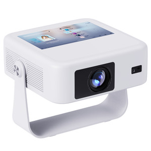 โปรเจคเตอร์วิดีโออัจฉริยะ EU 400 ANSI ลูเมนส์ FHD 1080P รองรับ WiFi6 ระบบ Android TV เครื่องเล่นมีเดียสำหรับดูหนัง ผลิตภัณฑ์สมาร์ทโฮม - Product Image 1