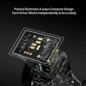KZ Sonata X Flagship 28BA Écouteurs intra-auriculaires HiFi avec structure acoustique réglable, pour une restitution et une imagerie des détails <span class=keywords><strong>de</strong></span> qualité studio - Product Image 5