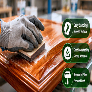 Nitrocellulose NC <strong>Clear</strong> <strong>Lacquer</strong> <strong>for</strong> Wooden Furniture High Gloss Fast Drying Easy Sanding <strong>Wood</strong> Finishing Coating - Product Image 4