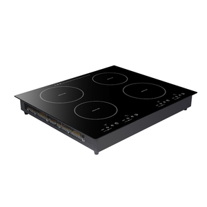 Table de cuisinière électrique à induction, 1 pièce, bobine en cuivre, avec interrupteurs de puissance, têtes de pot intégrées, synchronisation de 4 brûleurs - Product Image 2