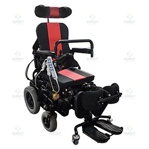 Silla de Ruedas Totalmente Eléctrica con Elevación de Altura para Ponerse de Pie - Product Image 3