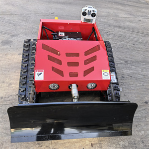 Venta Directa de Fábrica: Cortacésped a Control Remoto de 550 mm con Quitanieves, un Cortacésped de Orugas Capaz de Empujar la Nieve - Product Image 3