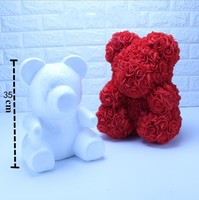 Prix usine PE/mousse ours Rose ours ours en polystyrène