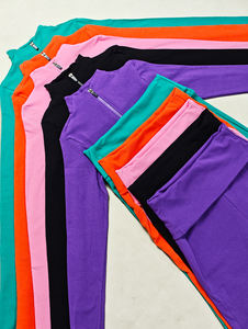 Zweiteilige Damen Stoff jacke Fol dover Flare Pants Lounge wear Sets mit Haarband Tall Girl Friendly Sets Plus Size Active Wear - Product Image 6