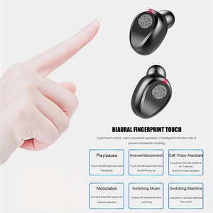 หูฟังขายดี CE FCC <span class=keywords><strong>Ipx7</strong></span> BT5.0 กันน้ำ สำหรับเล่นเกมส์ เดินทาง ไร้สาย Audifonos F9 TWS - Product Image 4