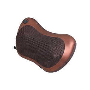 Neck Massage Pillow Rose Gold USB Rechargeable Heating Mechanical Massage For Neck Waist Back - Product Image 4