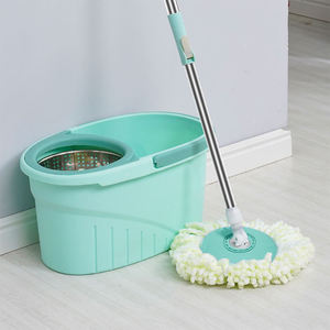 Ensemble de vadrouille et seau rotatifs à séparation sèche et humide à 360 degrés - Product Image 6