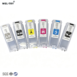 <span class=keywords><strong>Cartouche</strong></span> <span class=keywords><strong>d</strong></span>'<span class=keywords><strong>encre</strong></span> vide <span class=keywords><strong>rechargeable</strong></span> J WEL-TRY HP72/727/745/746/730 300ML sans puce pour imprimantes <span class=keywords><strong>HP</strong></span> T920 T930 T1500 T1600 Z2600 Z6 - Product Image 2