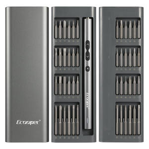 طقم مفكات براغي كهربائية دقيقة عالية الجودة من Ecooper لإصلاح قطع غيار الهواتف المحمولة، مناسب لأجهزة iPhone، 62 في 1، 48 في 1، 20 في 1 - Product Image 5