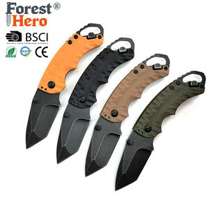 سكين جيب من النايلون مقبض من الألياف الزجاجية للتخييم سكين جيب للبقاء على قيد الحياة للصيد سكين EDC قابلة للطي - Product Image 1