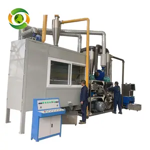 Al-Composiet Paneel Recycling Lijn Verwarming Paling Aluminium Acp Board Recycling Machine