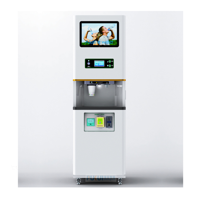 Automatic Cup Filling Public Coin Operated Water Vending Machine Reverse Osmosis Water Vending Machines